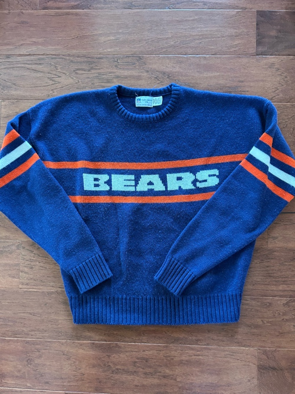 Men’s Vintage Chicago Bears Cliff Engle Sweater size L
